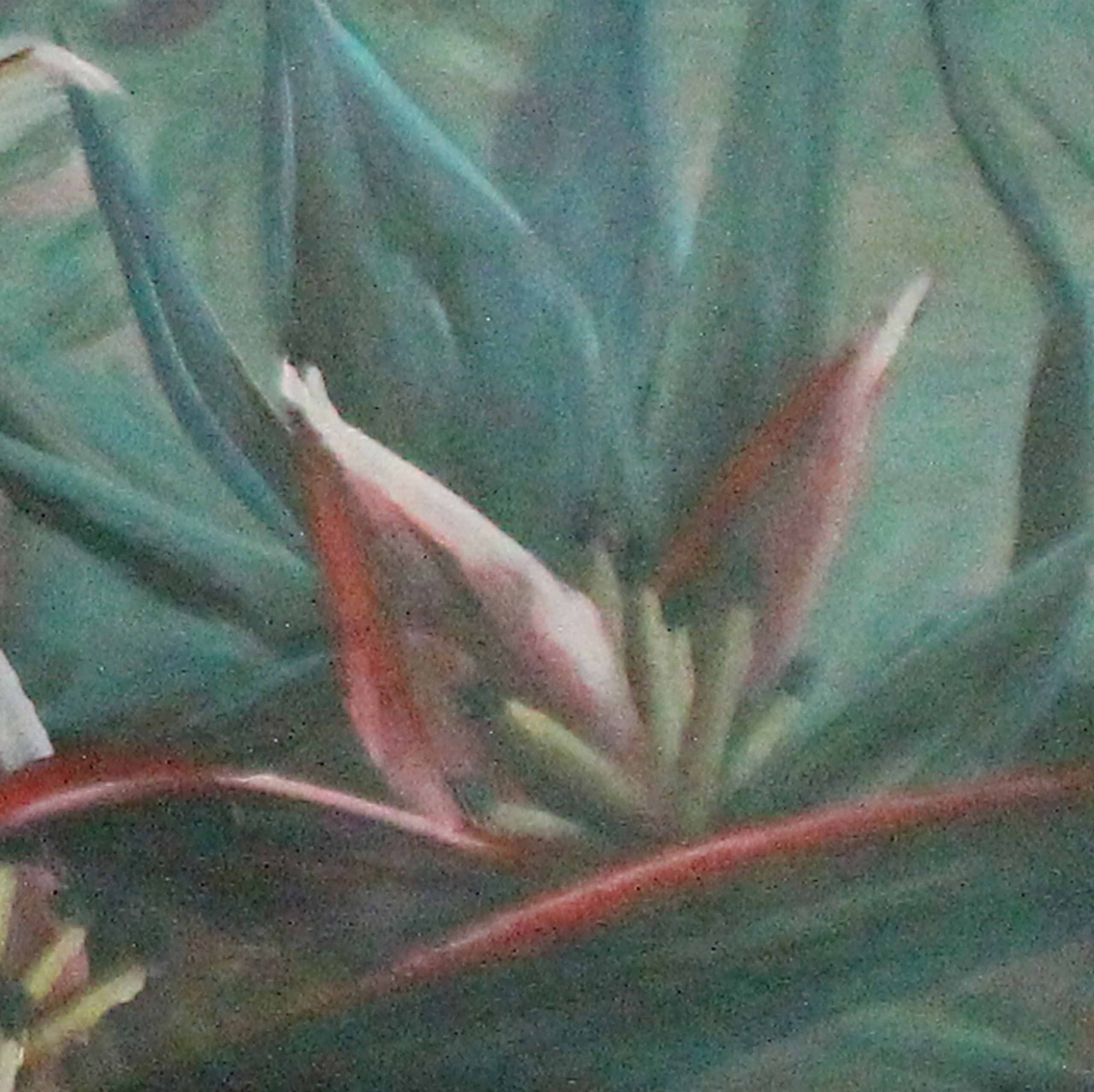 Tranh sơn dầu hoa chuối hiện đại tác phẩm Hương Rừng - TSD63LHAR